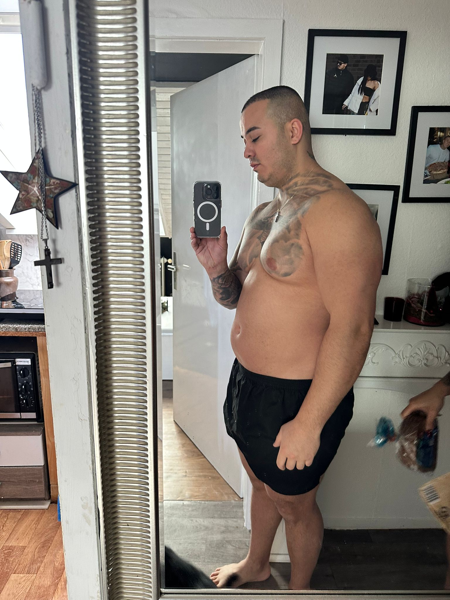 Glenn während des Tiefpunkts